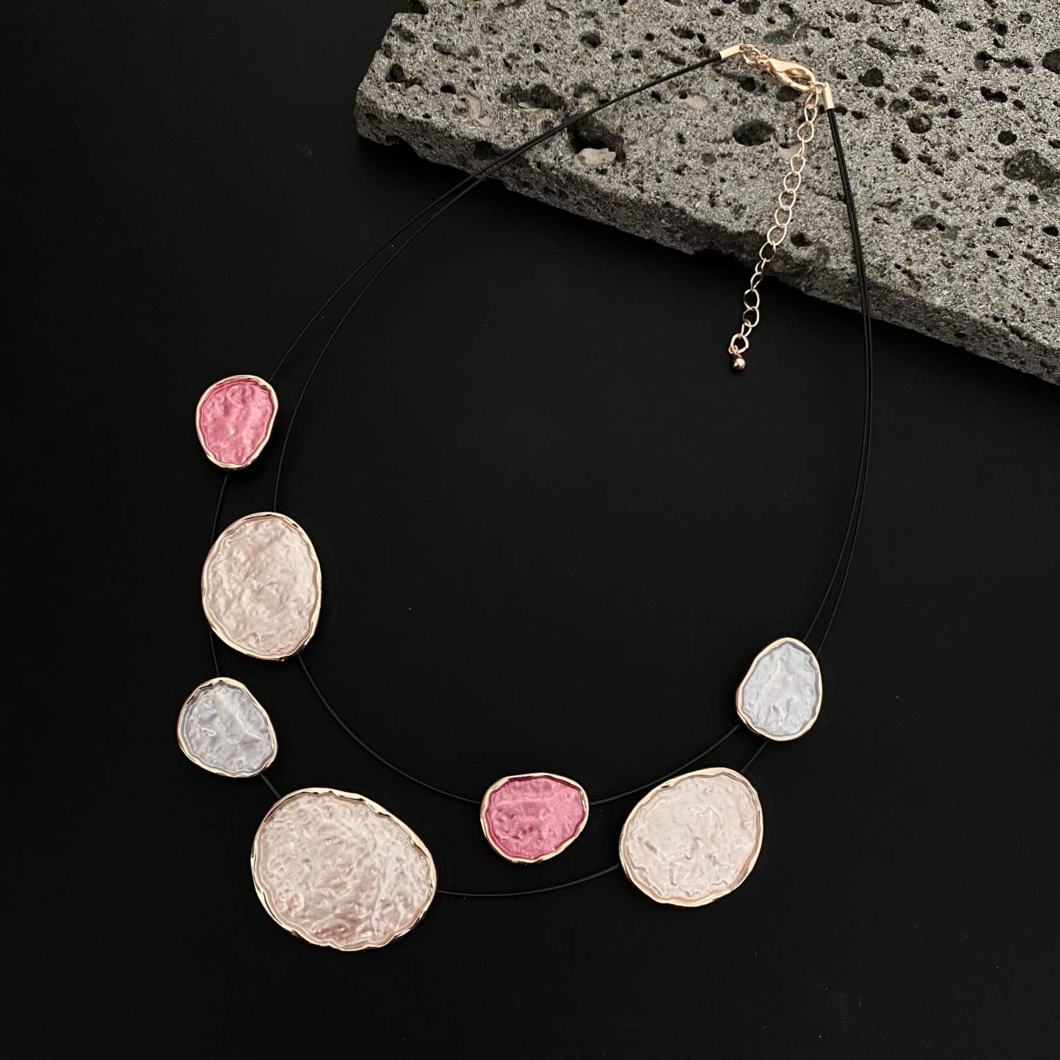 Halsband Colly Rosa
