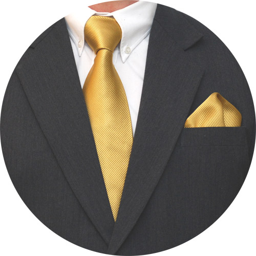 Slipsset guld 64152
