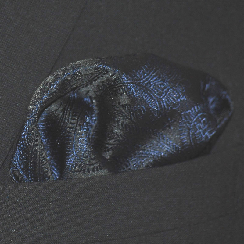 Bröstnäsduk Paisley Marin