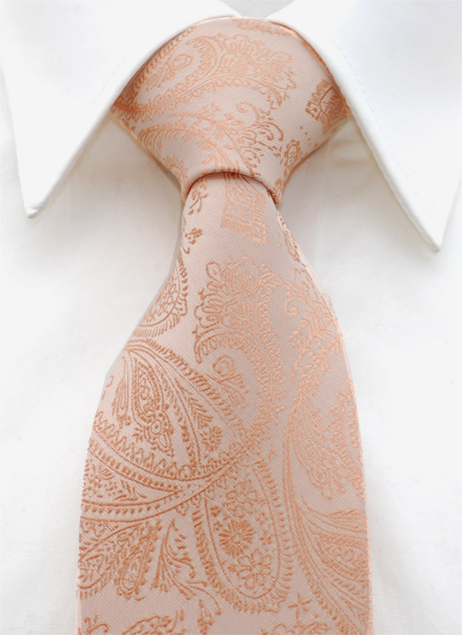 Slips 85 mm Paisley Aprikos