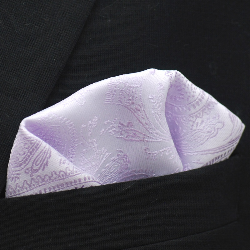Bröstnäsduk Paisley Lila
