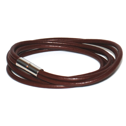 Läderarmband Josh brunt