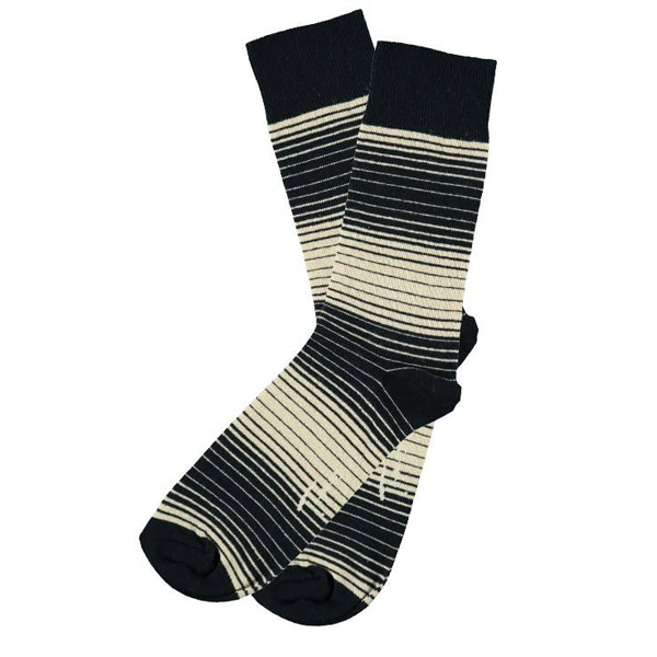 Herrstrumpor Bambu Bosse Offwhite