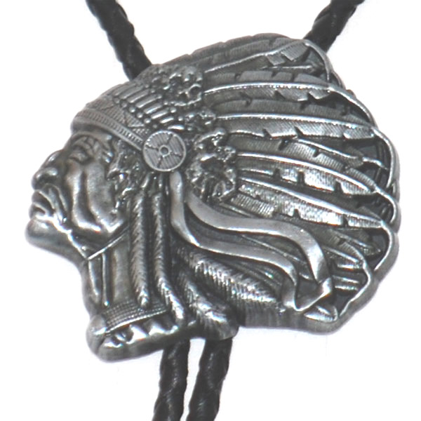 Bolotie SILVER INDIAN