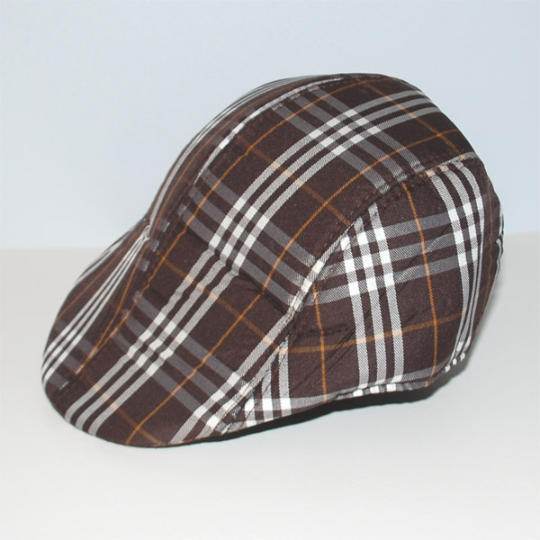 Keps PLAID brun