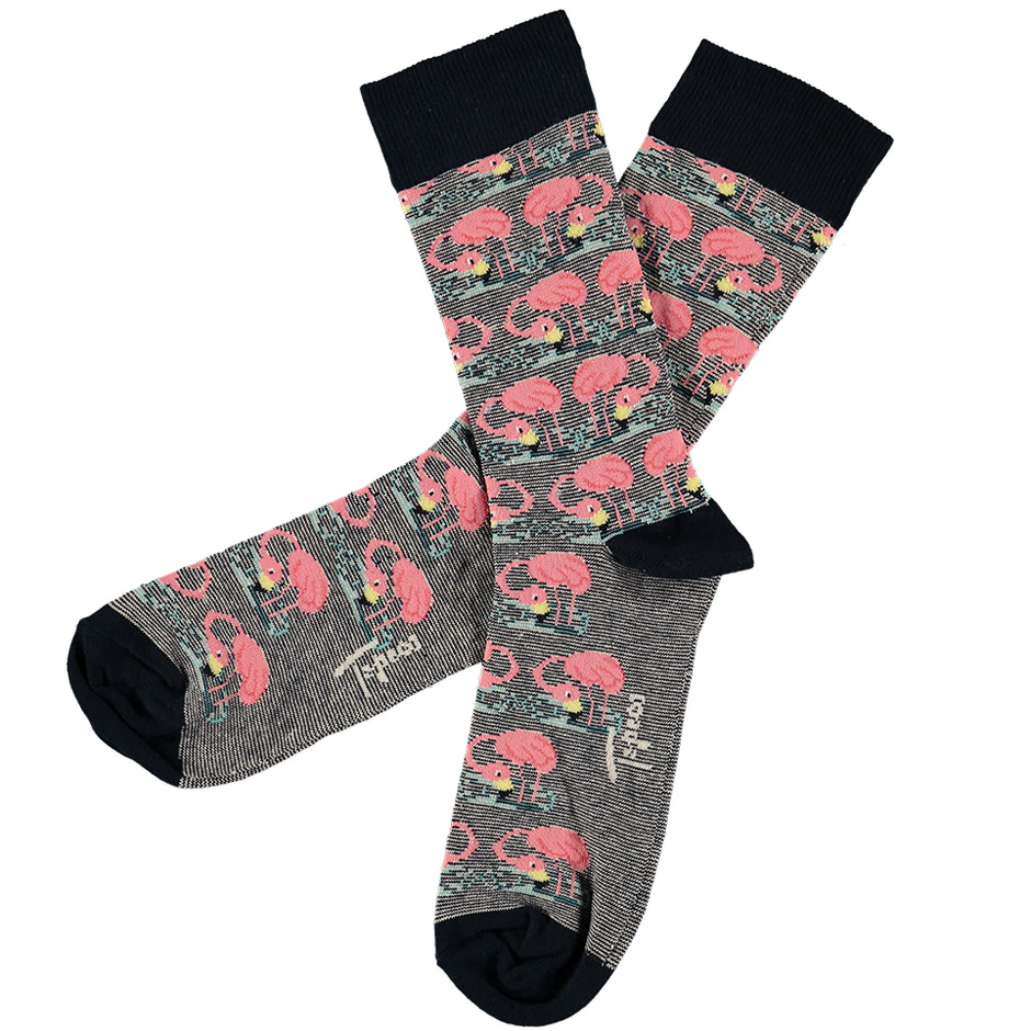 Herrstrumpor FLAMINGO 2 Marinblå