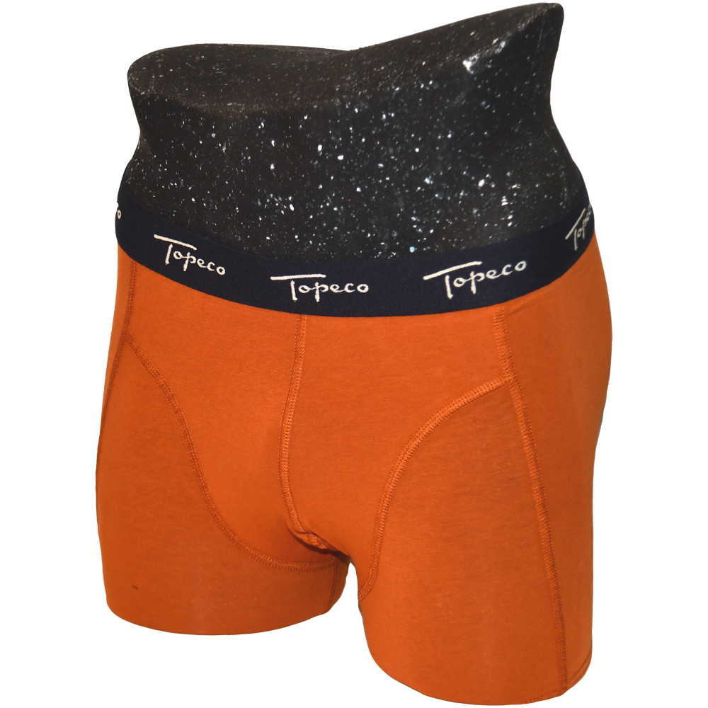 Herrboxer Regular, Bränd orange