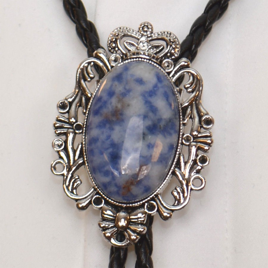 Bolotie CROWN FRAME BLUE CLOUDS