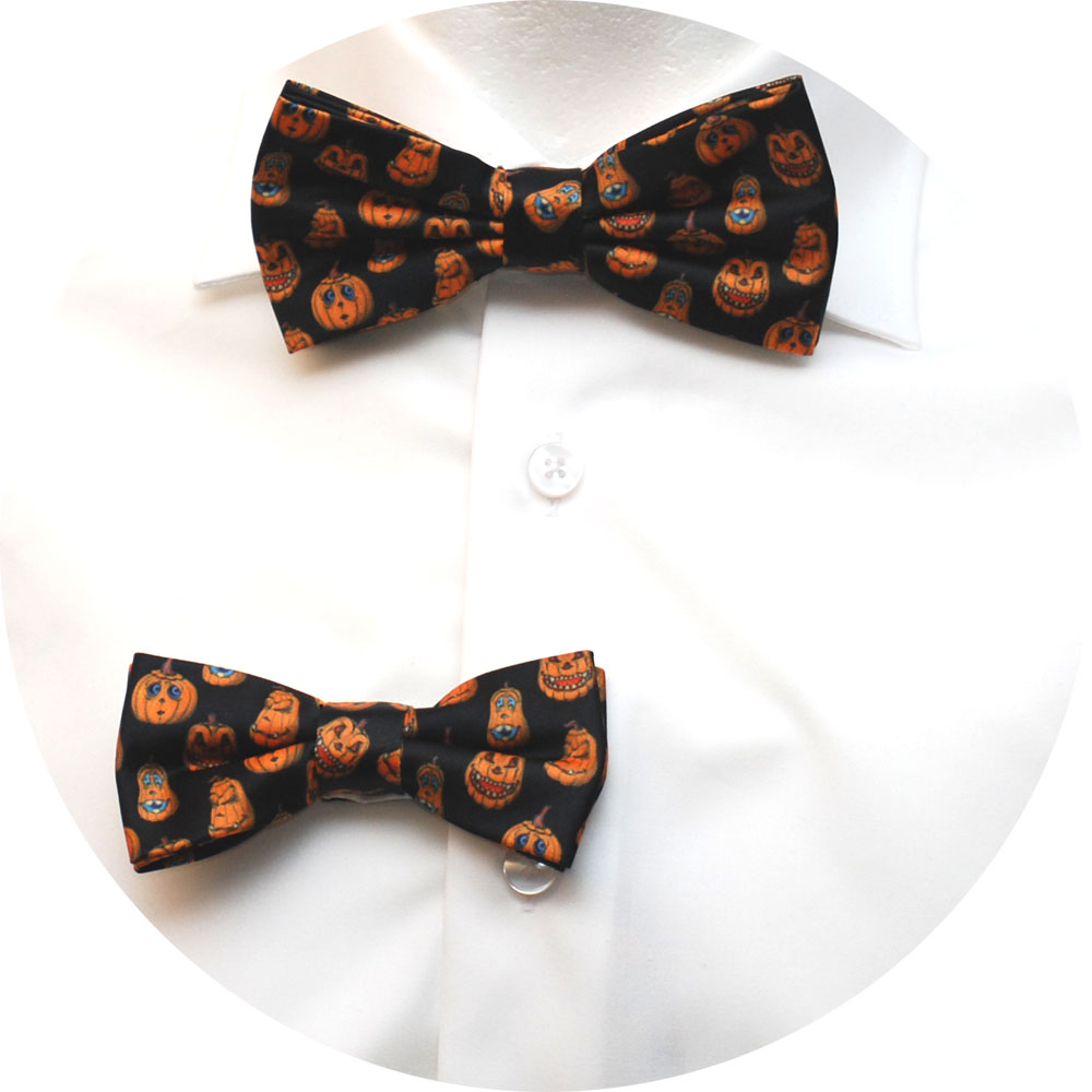 Far och son Flugor Halloween