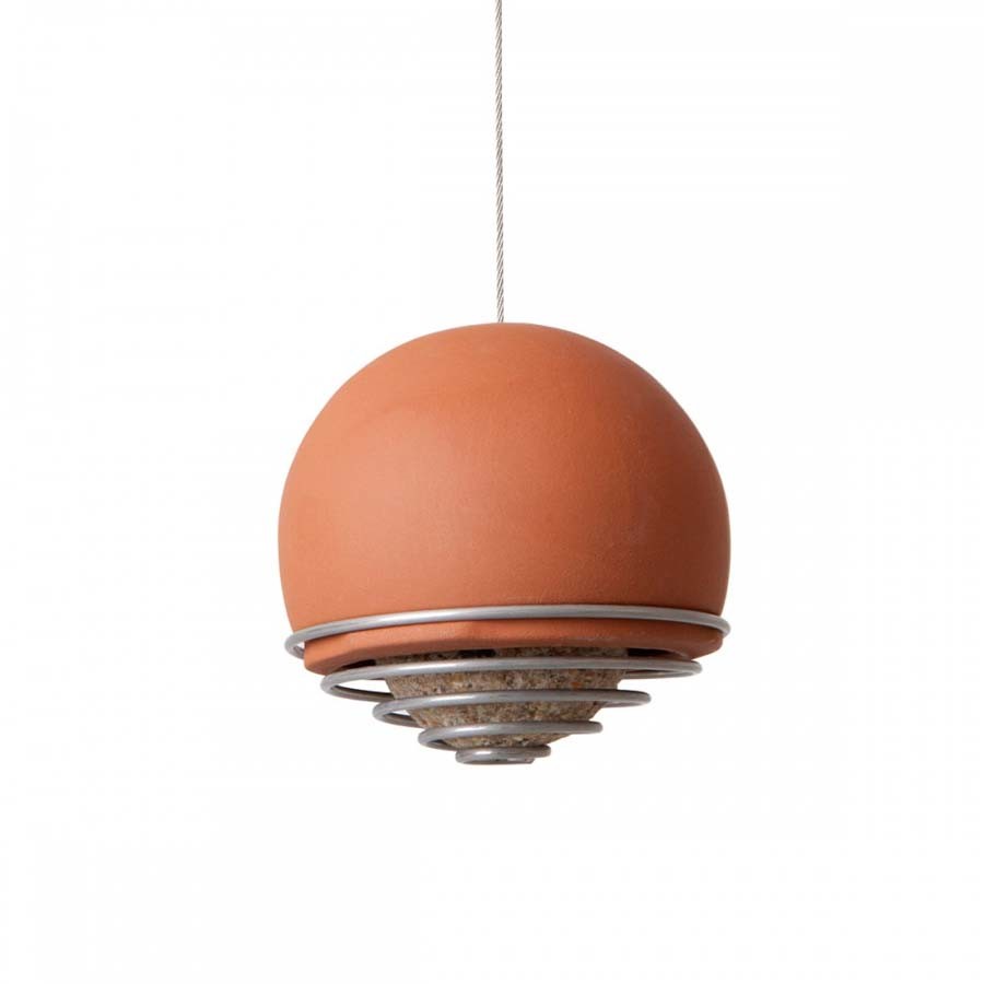 Fågelmatare Birdball Belle Terrakotta