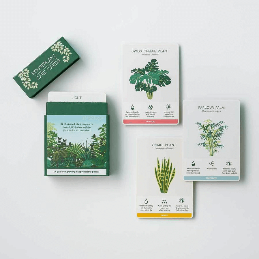 Houseplant care cards