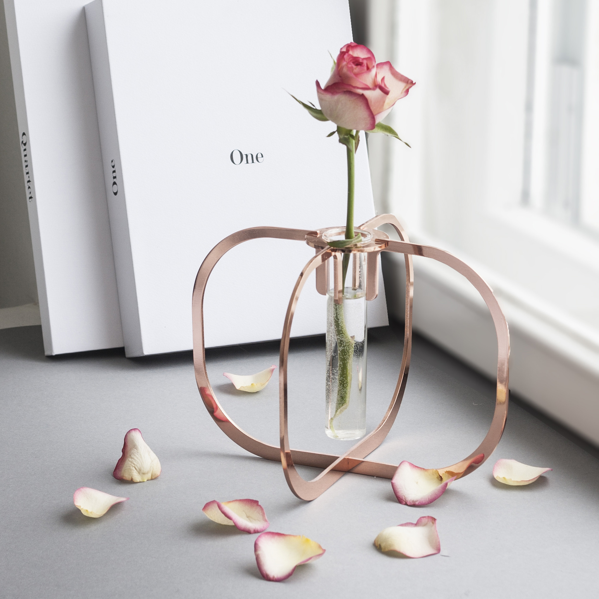 Blomvas One Flower Vase Koppar
