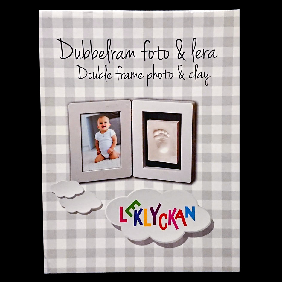 Dubbelram - Foto och lera