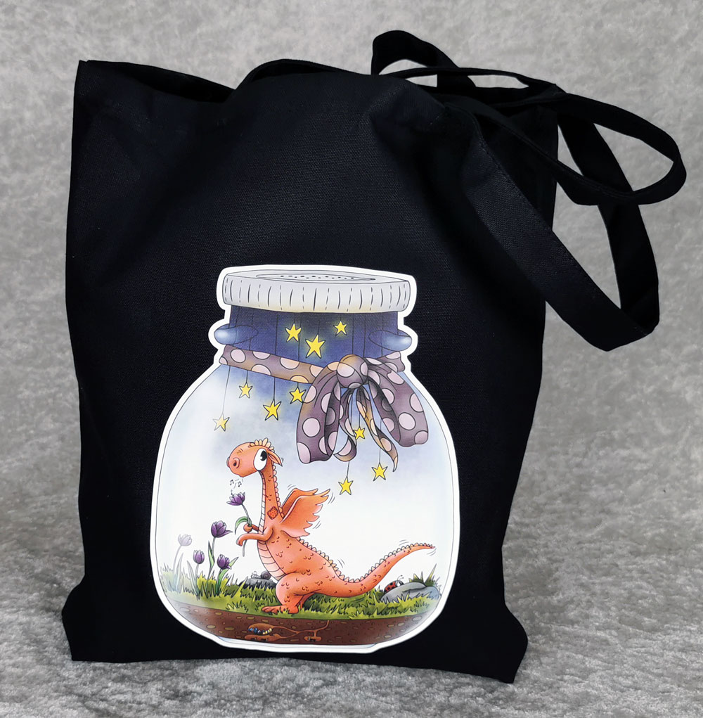 Tygkasse - Life in a jar, Dragon