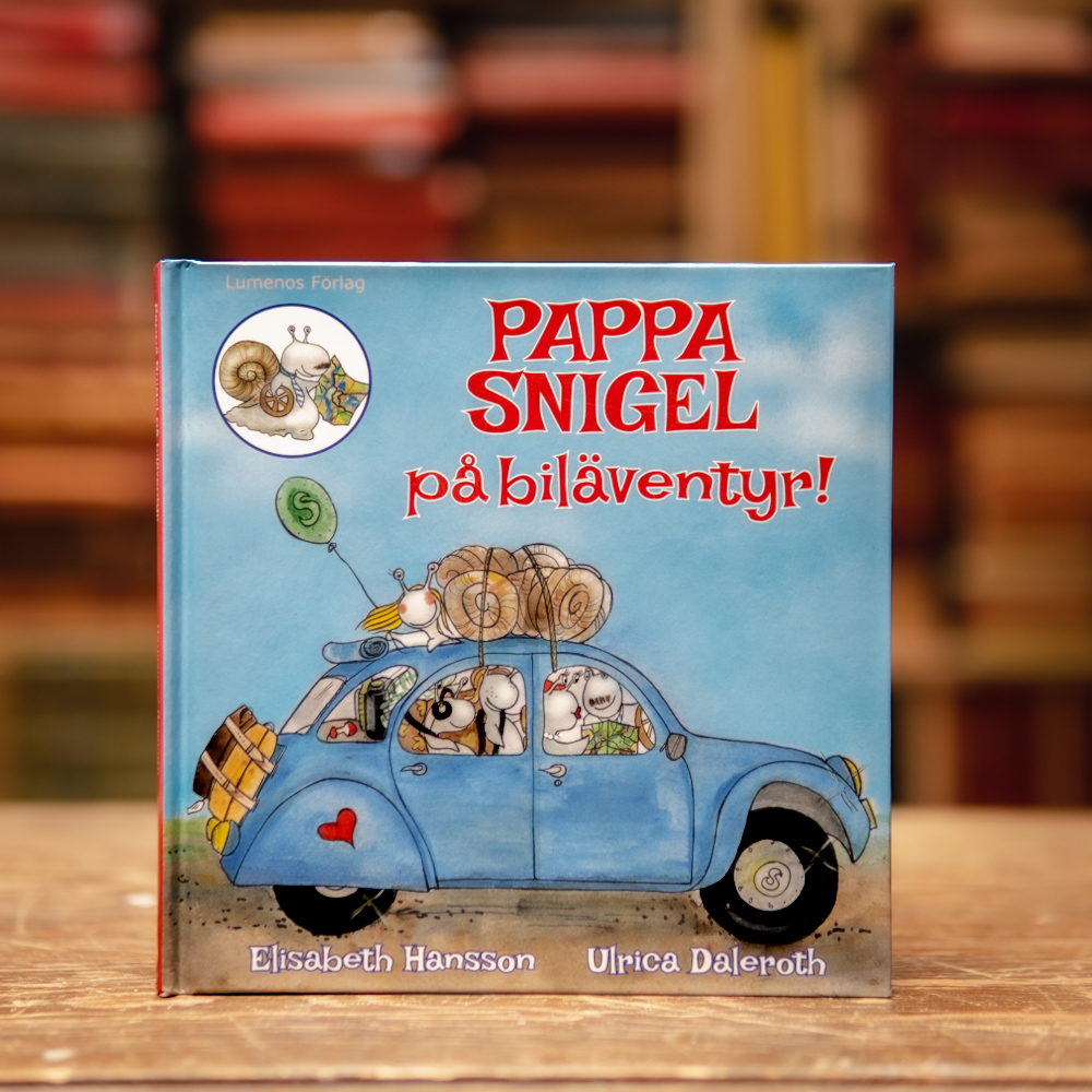 Bok - Pappa Snigel på biläventyr!
