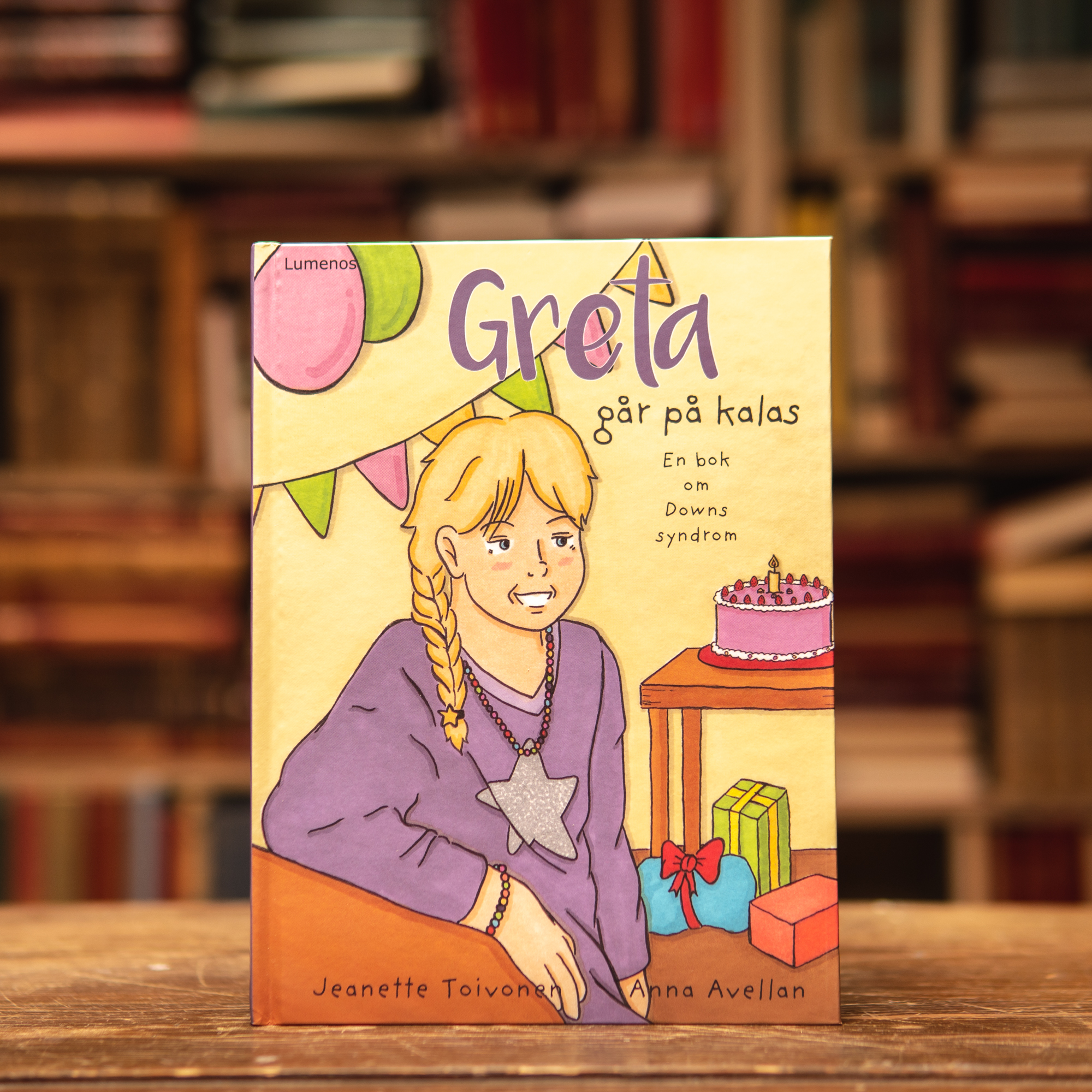 Bok - Greta går på kalas