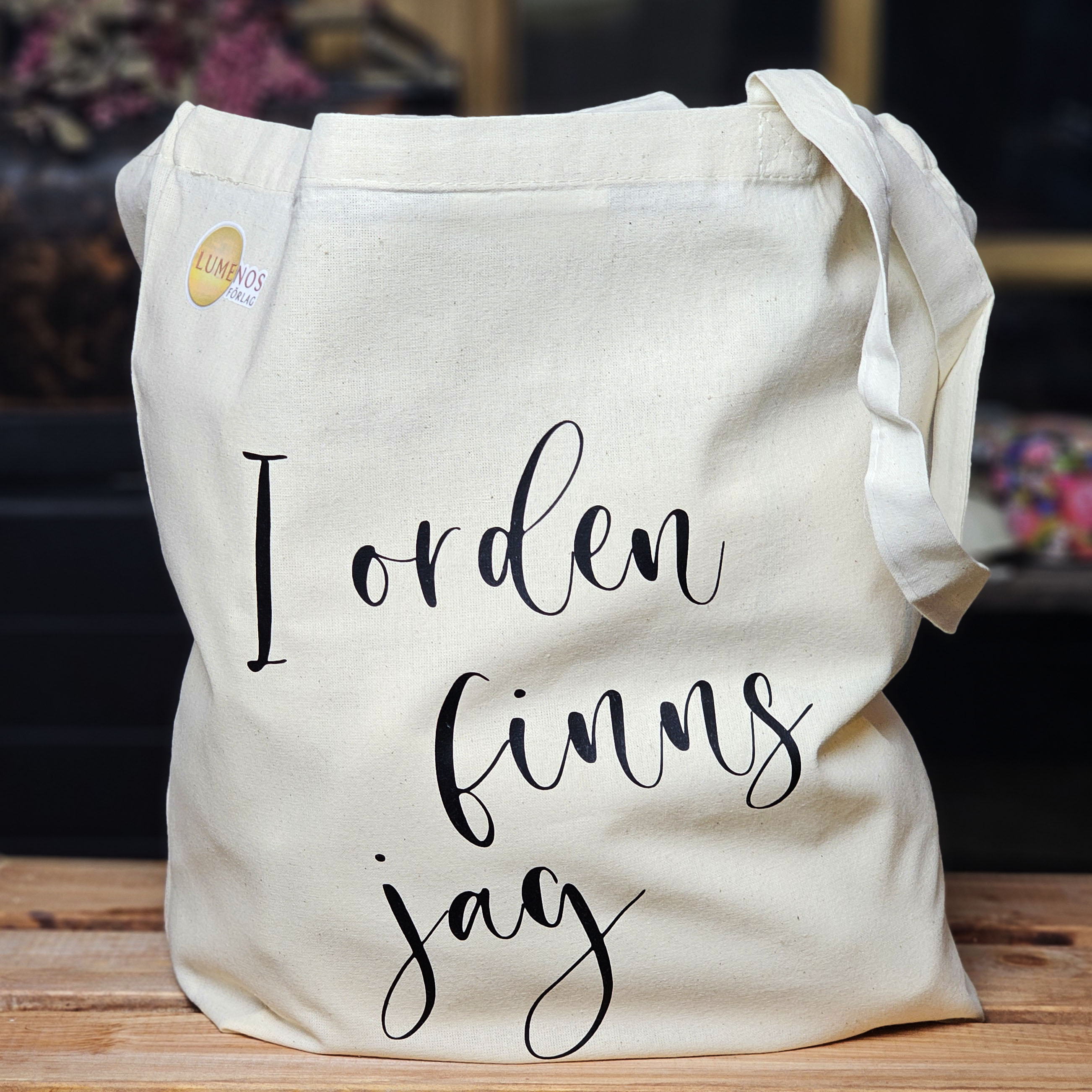 Tygkasse - I orden finns jag