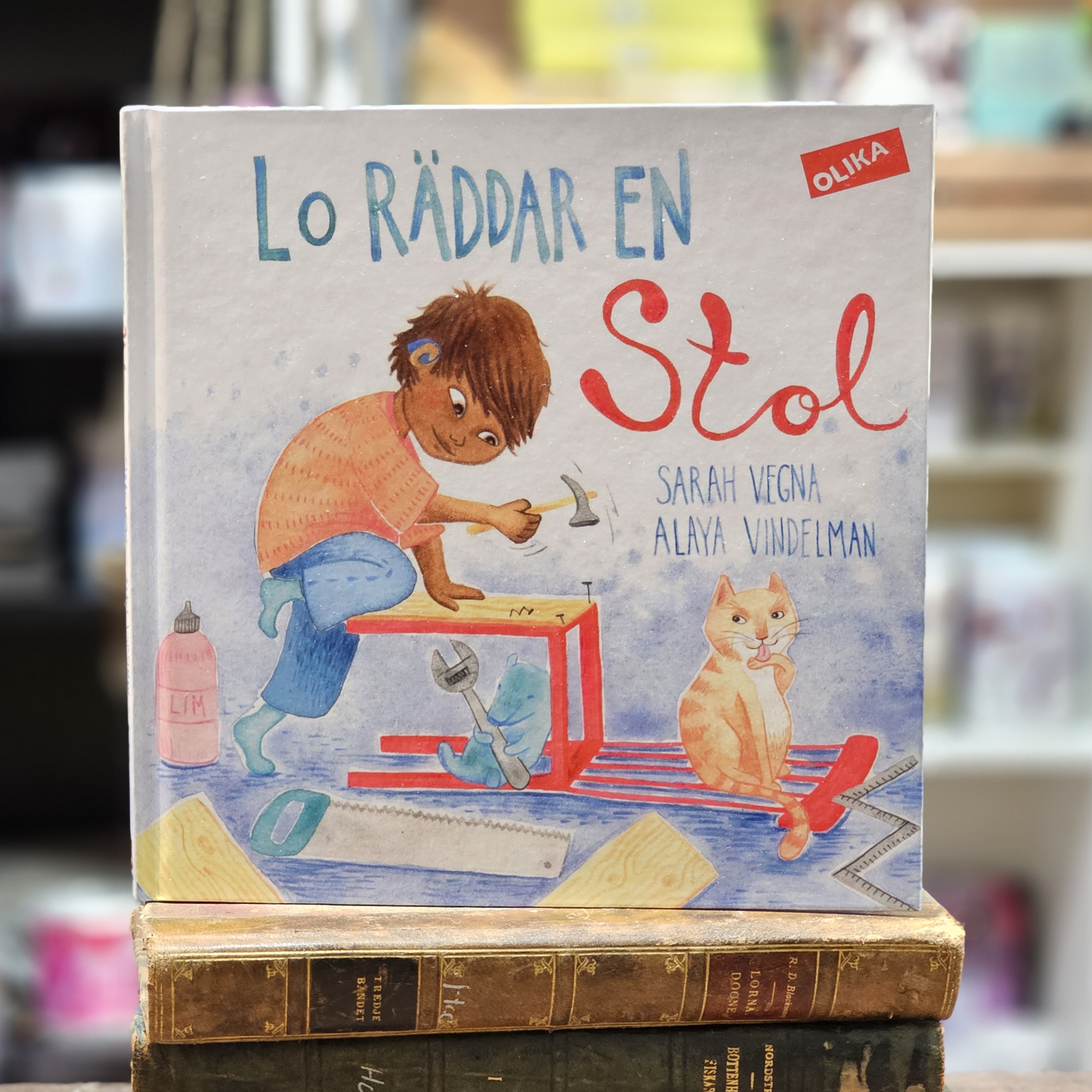 Bok - Lo räddar en stol