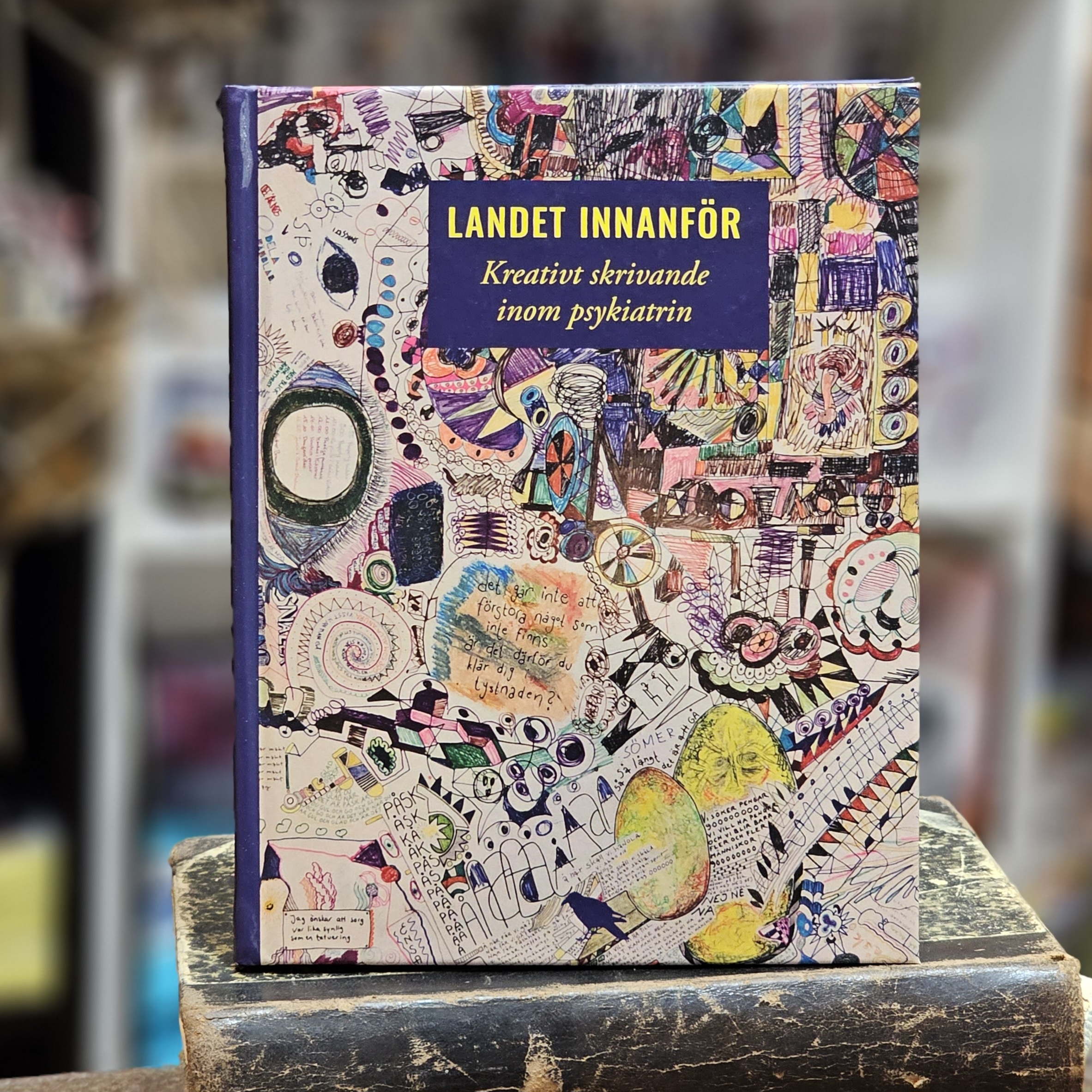 Bok - Landet innanför : Kreativt skrivande inom psykiatrin