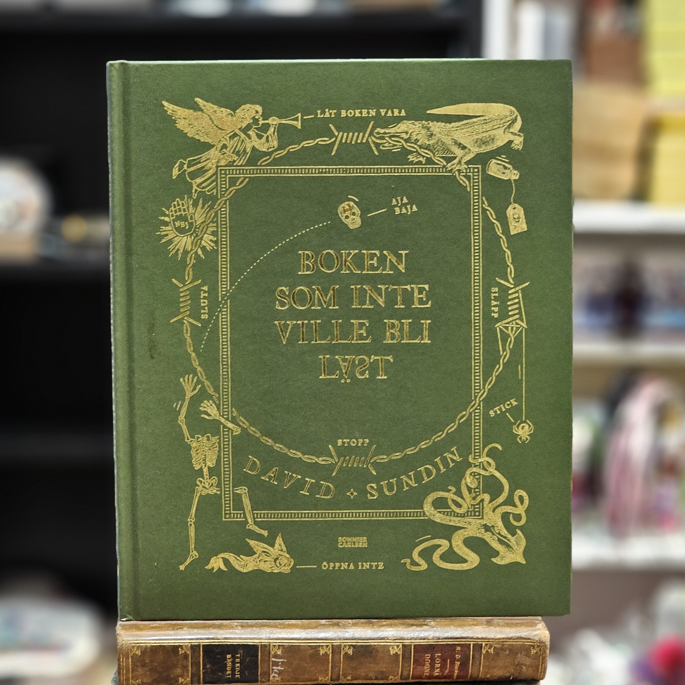 Bok - Boken som inte ville bli läst