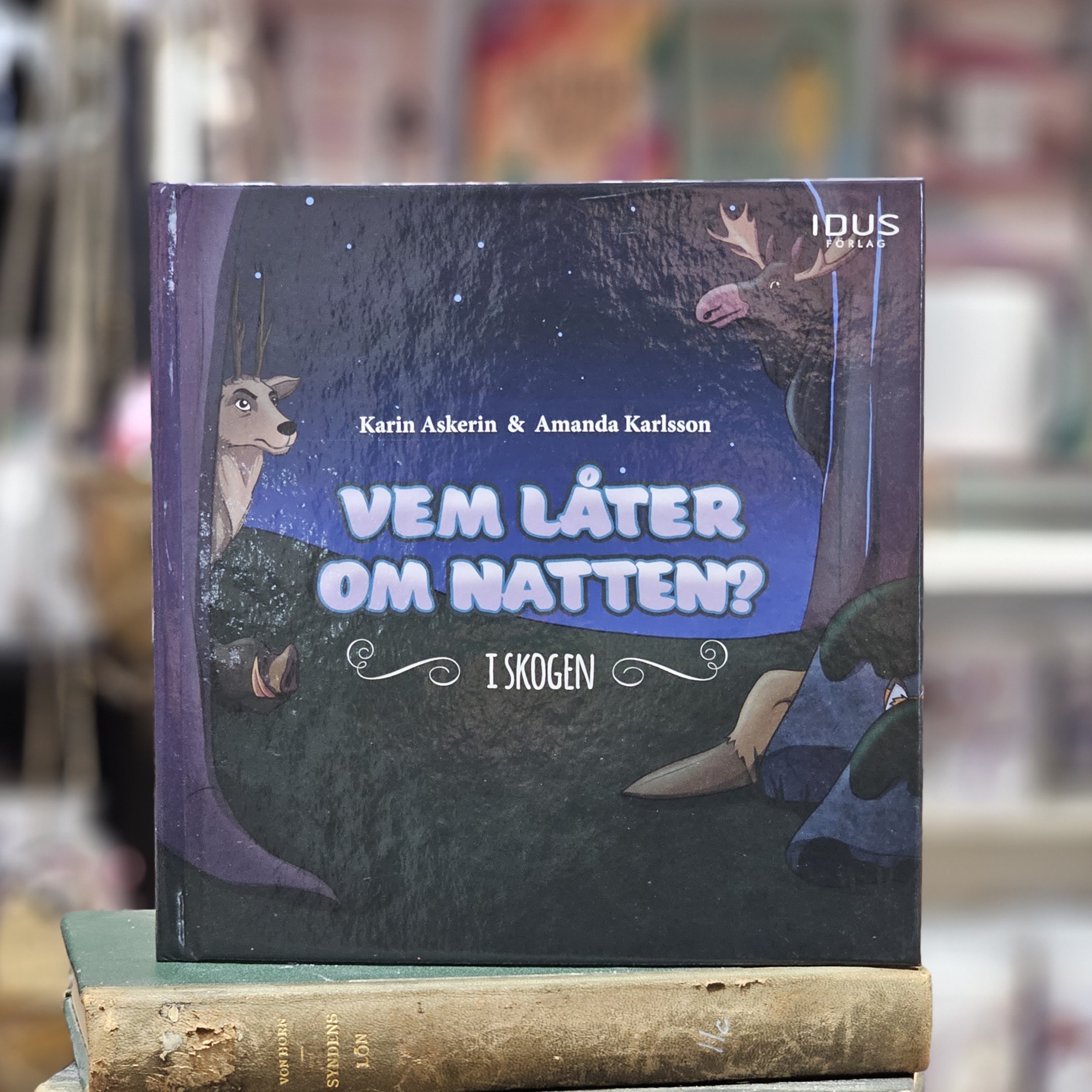 Bok - Vem låter om natten? - I skogen