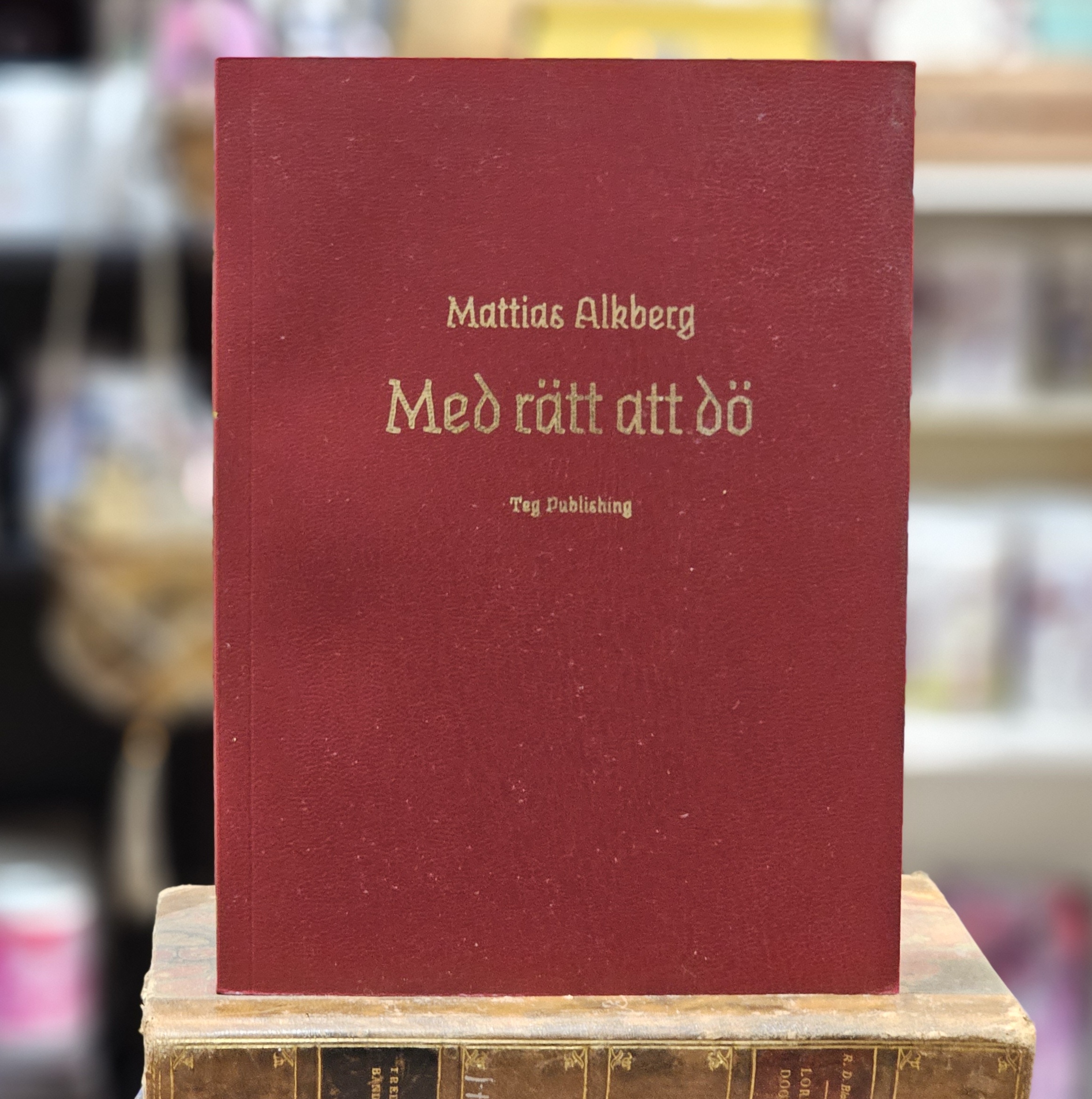Bok - Med rätt att dö