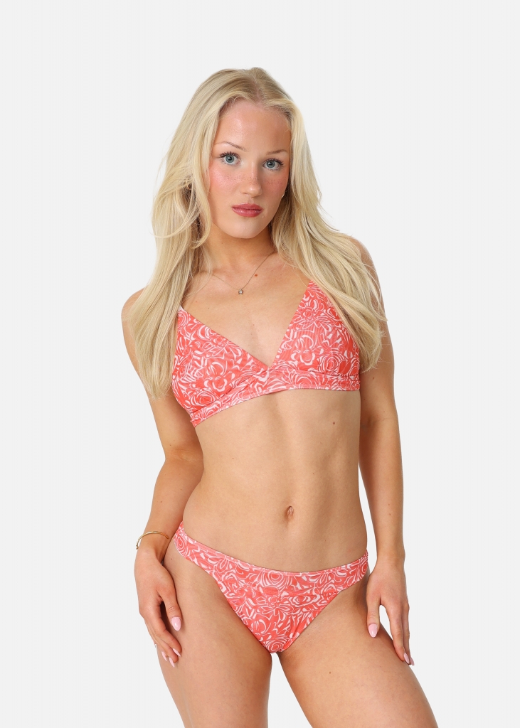 Simply Red - V-ringad bikinitopp (S)