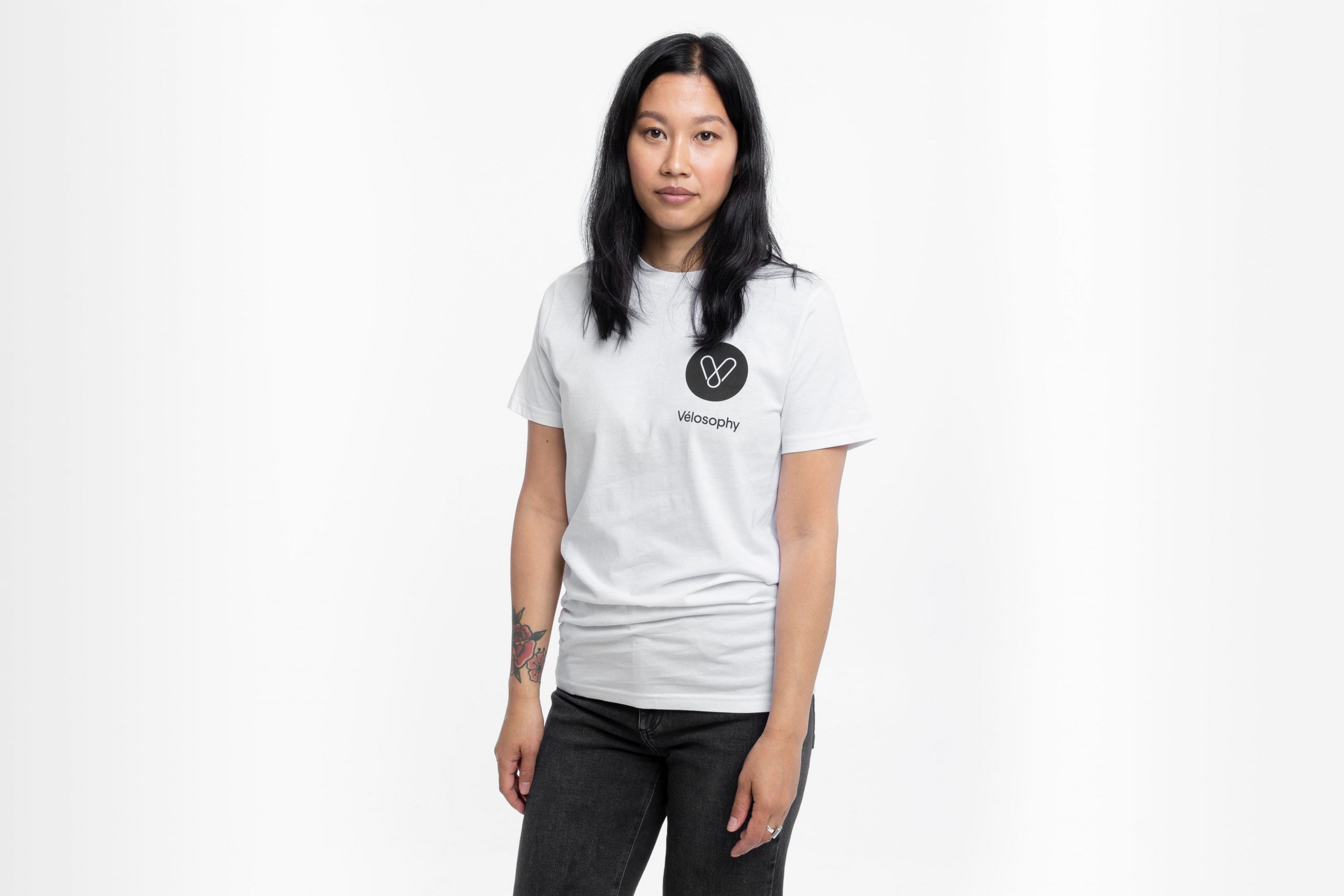 Vélosophy T-shirt White Small