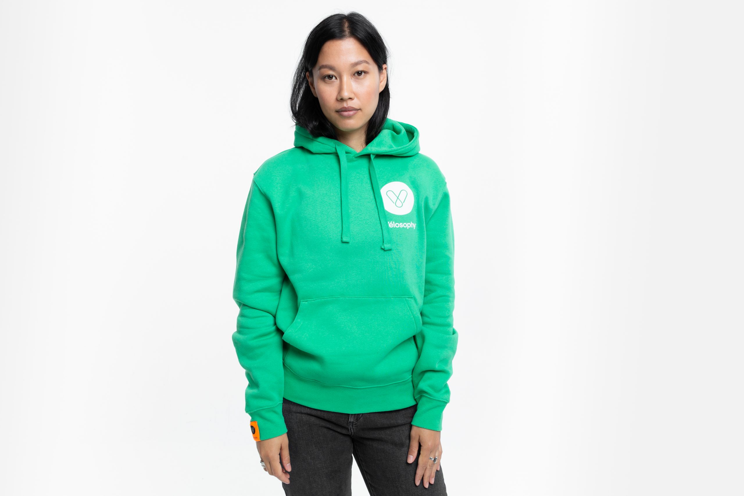 Vélosophy Hoodie Apple Green Small