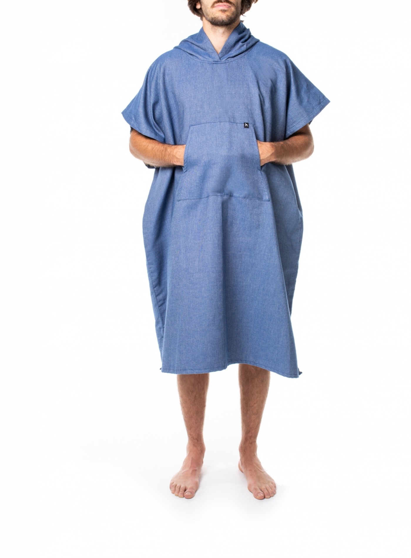 Badponchos/strandponcho Ericeira Blå.