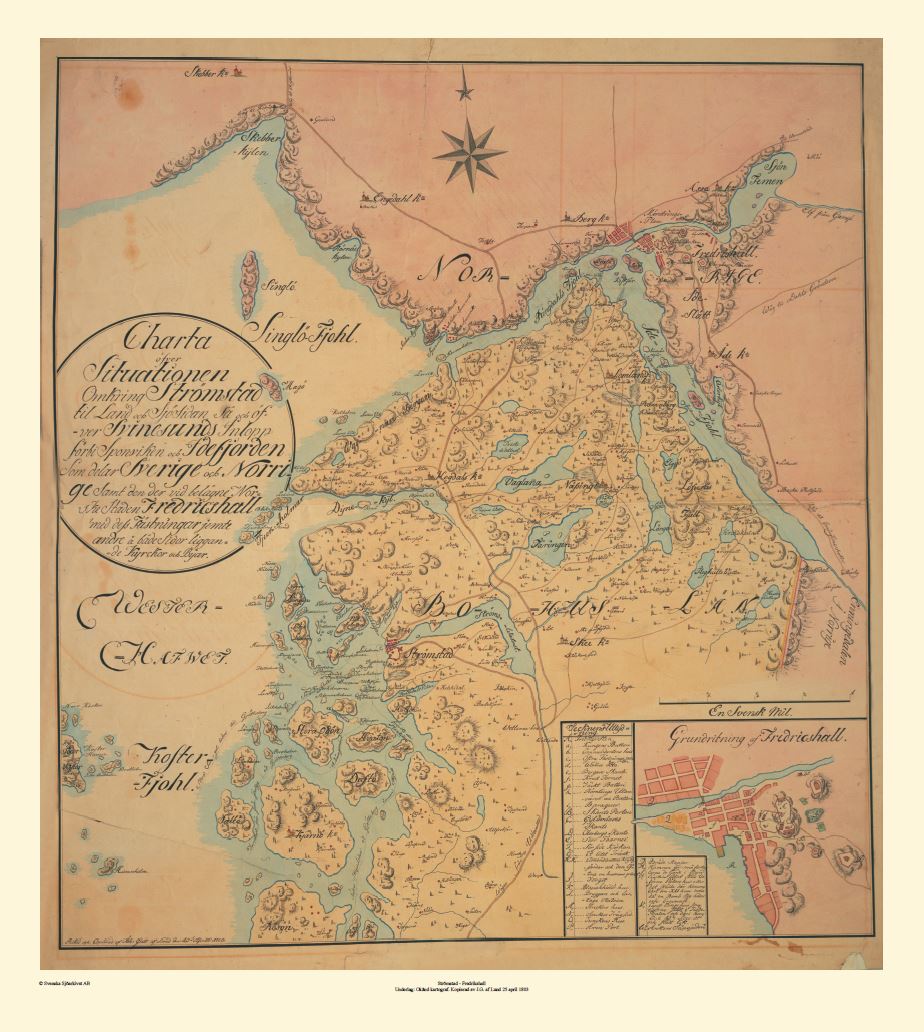 Strömstad - Fredrikshall Svenska Sjöarkivet nr 04