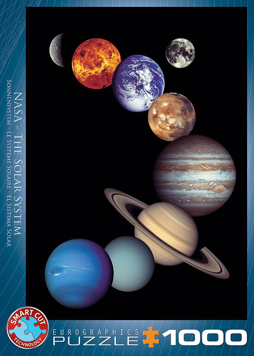 Nasa Solar System Pussel 1000 bitar