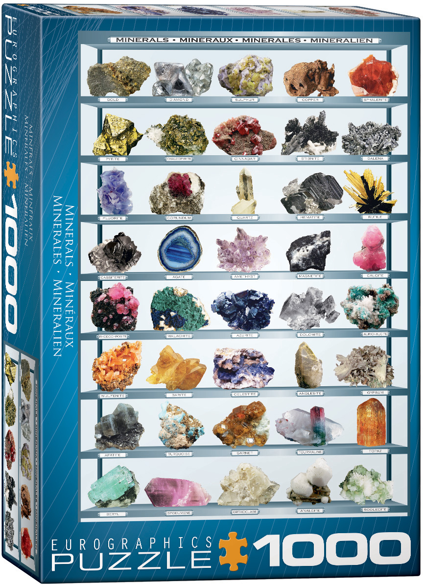 Minerals Pussel 1000 bitar
