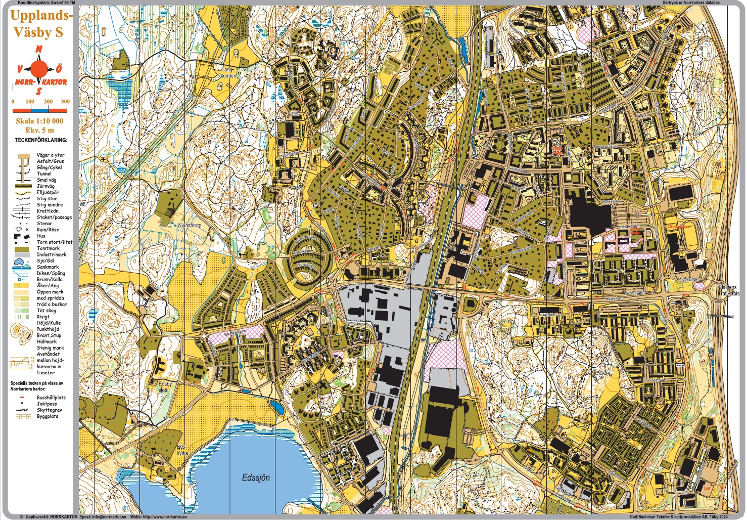 12 Upplands Väsby S Norrkartor