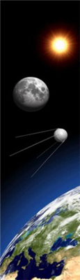 Bokmärke 3D Sputnik 1