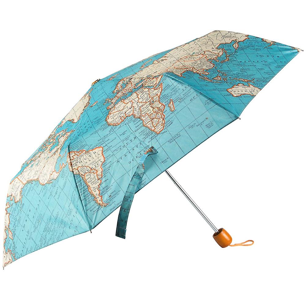 Paraply Vintage World Map