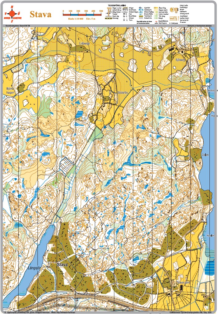 50 Stava Norrkartor