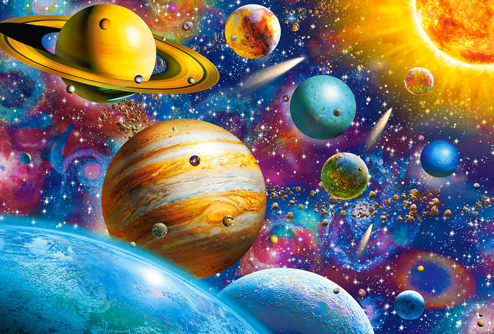 Solar System Odyssey Pussel 1000 bitar