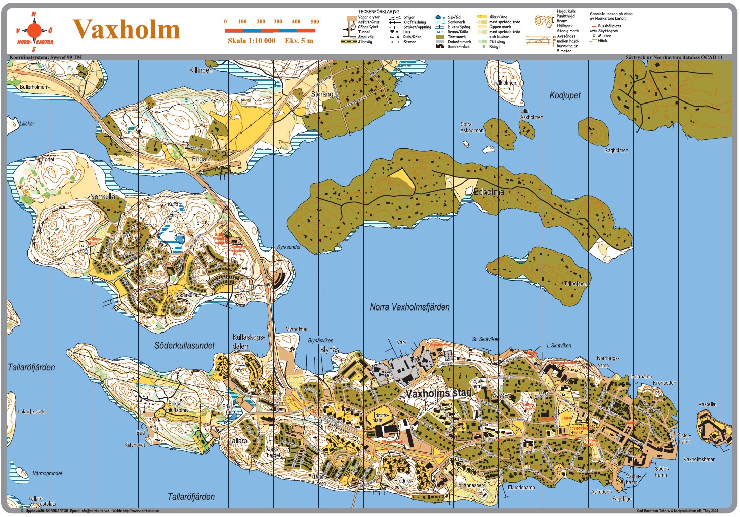 60 Vaxholm Norrkartor