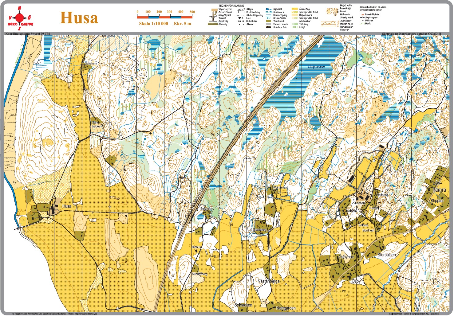 70 Husa Norrkartor