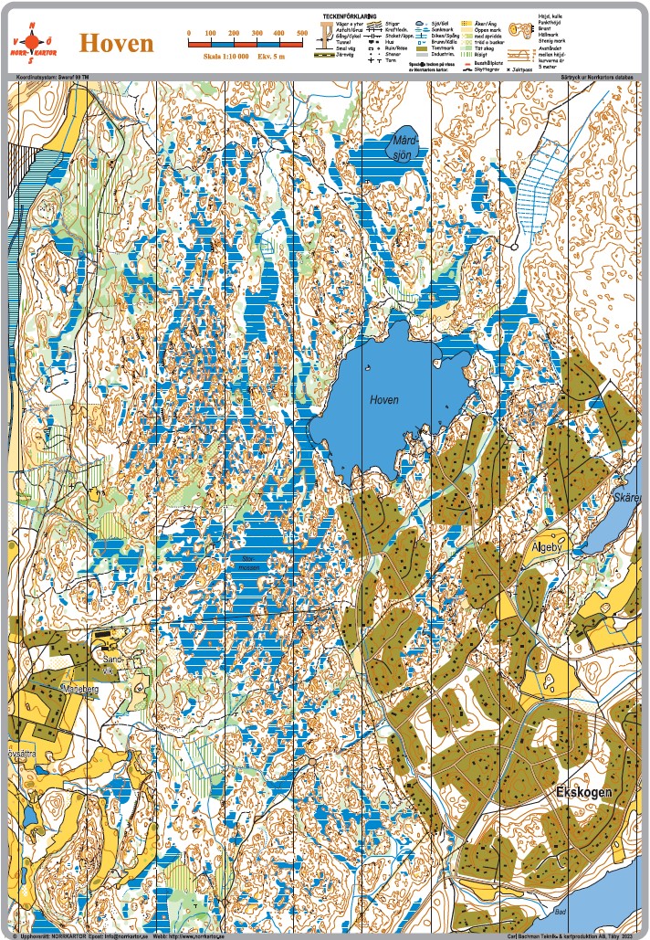 73 Hoven Norrkartor