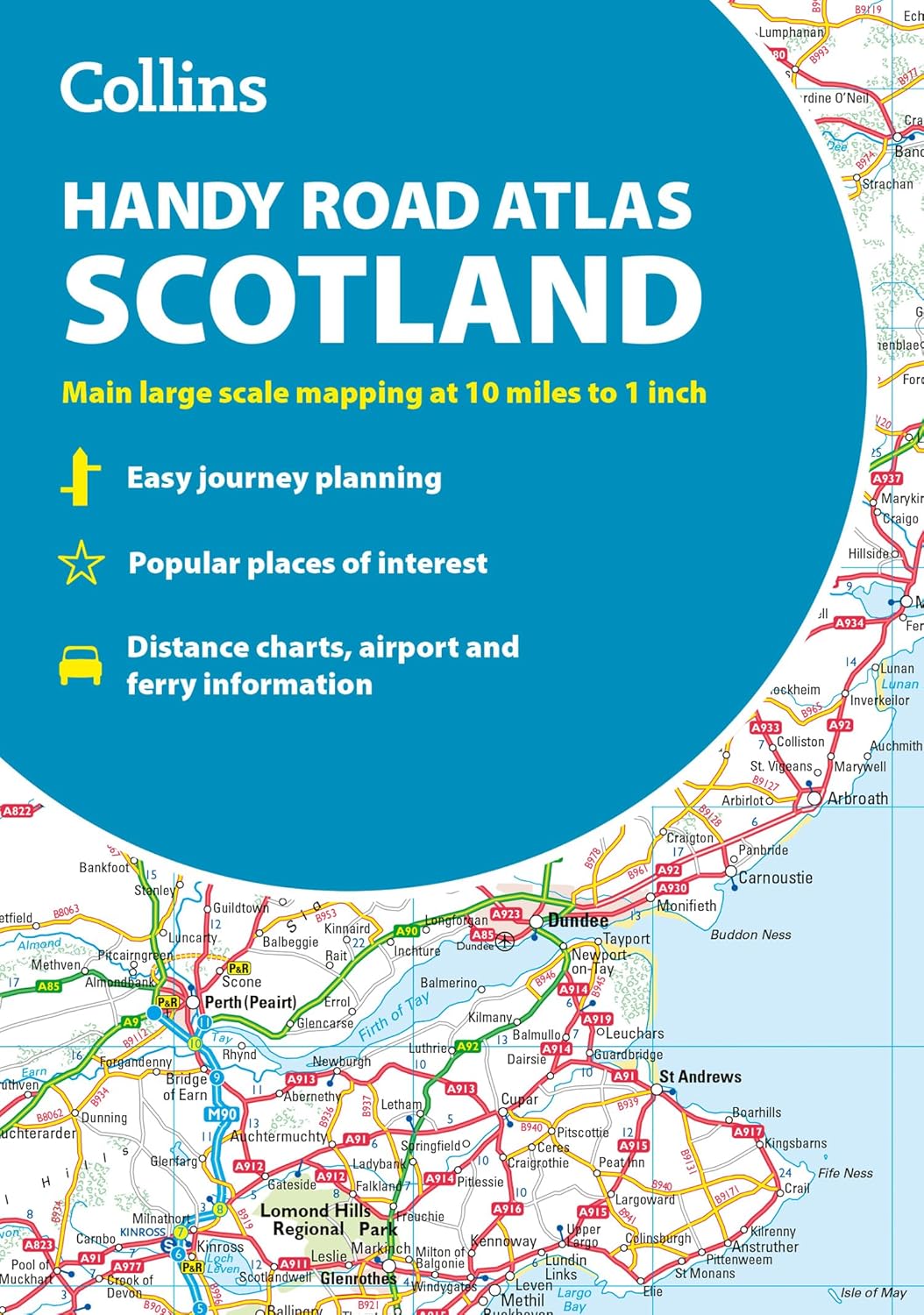 Skottland Handy Atlas Collins