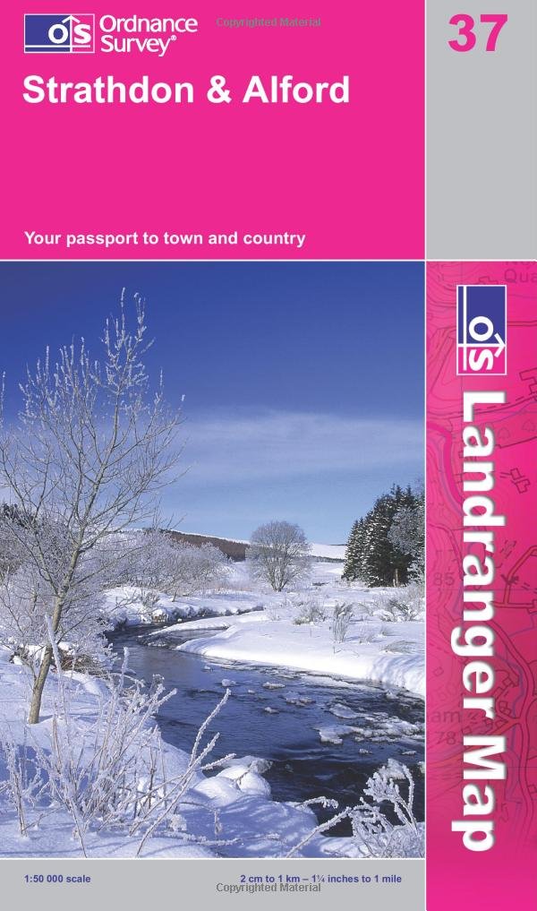 OS37 Strathdon Surrounding area
