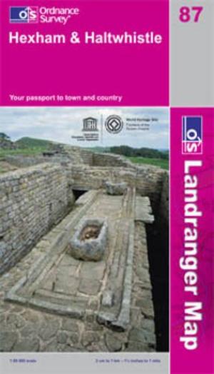 OS87 Hexham Haltwhistle Surrounding area