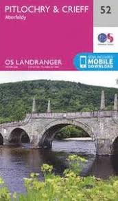 OS52 Pitlochry to Crieff