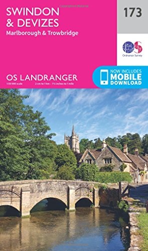 OS173 Swindon Devizes Surrounding area