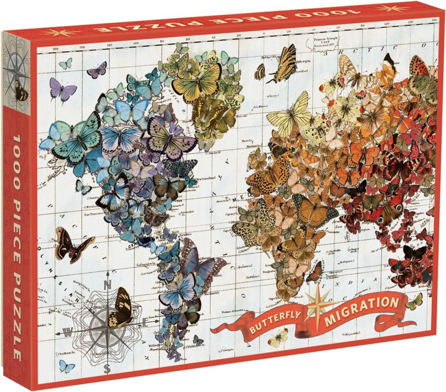 Butterfly Migration pussel 1000 bitar