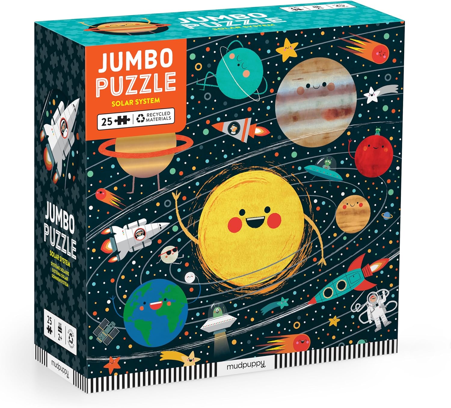 Solar System Jumbo Pussel 25 bitar