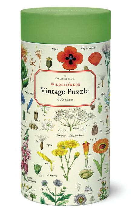 Wildflowers Vintage Pussel 1000 bitar