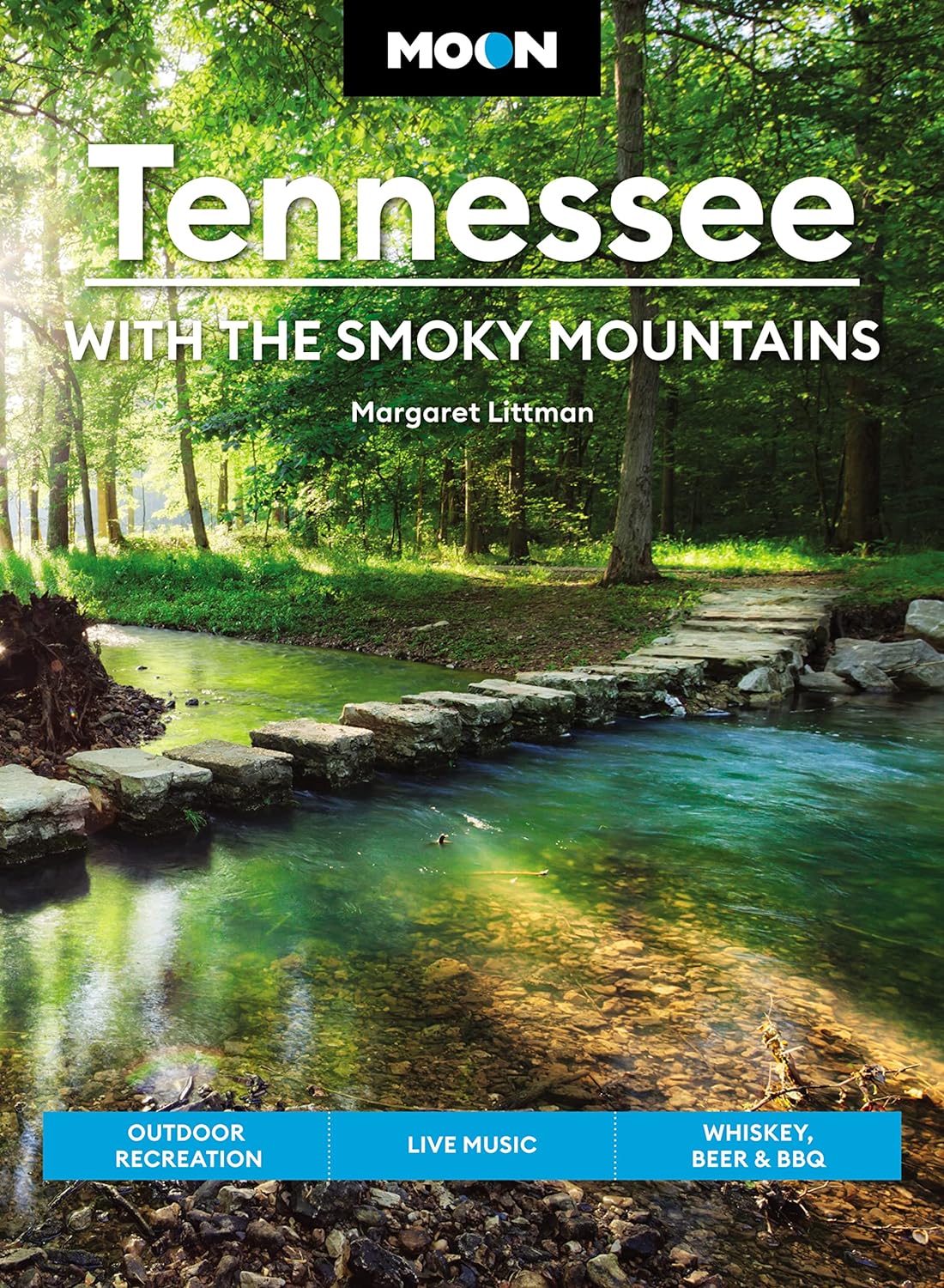 Tennessee with the Smoky Mountains Moon